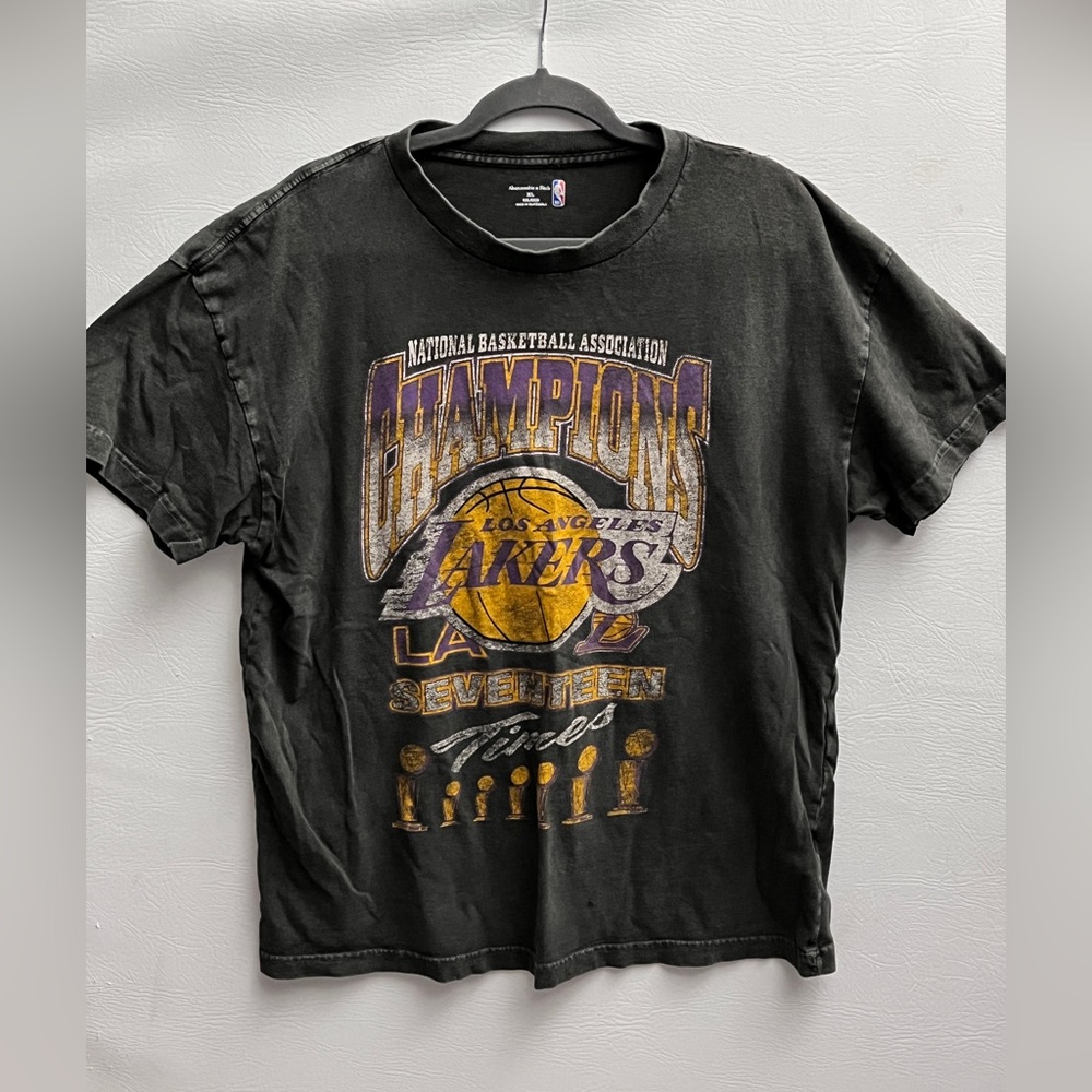 Abercrombie & Fitch Lakers NBA Champions Graphic T-Shirt XL